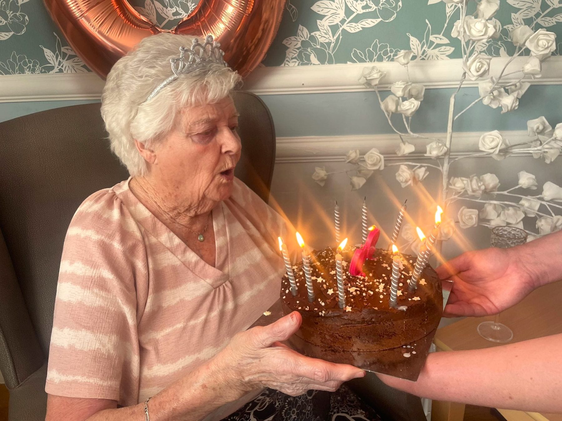 Sylvia's 90th birthday at The Ferns