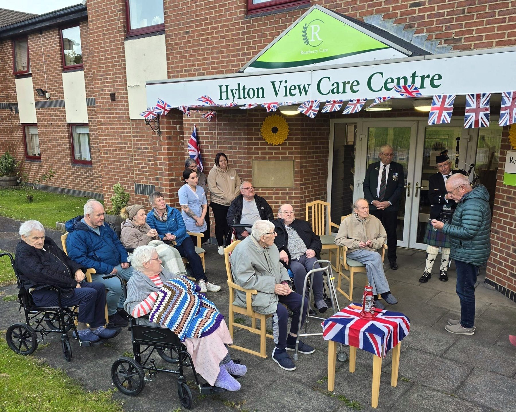 D Day commemoration at Hylton View