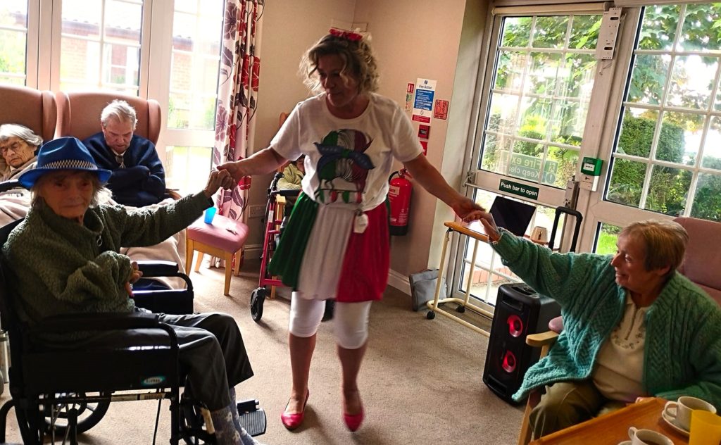 Italian themed day at Ashlea Court